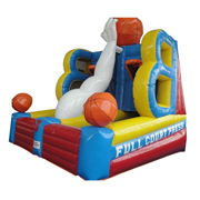 inflatable sports toss game